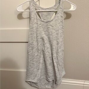Lululemon Light Gray Tank Top